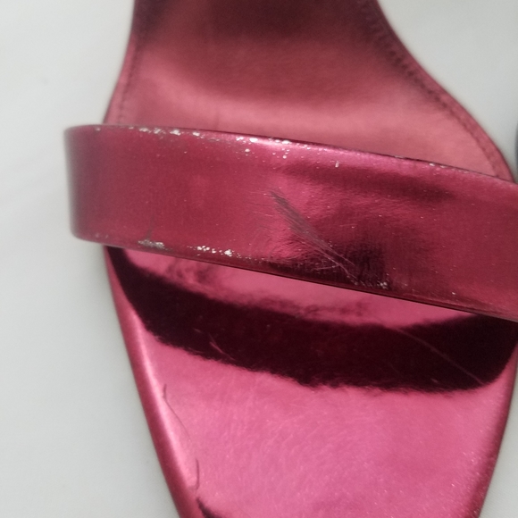 Saint laurent amber heels 37 red purple - Picture 4 of 9